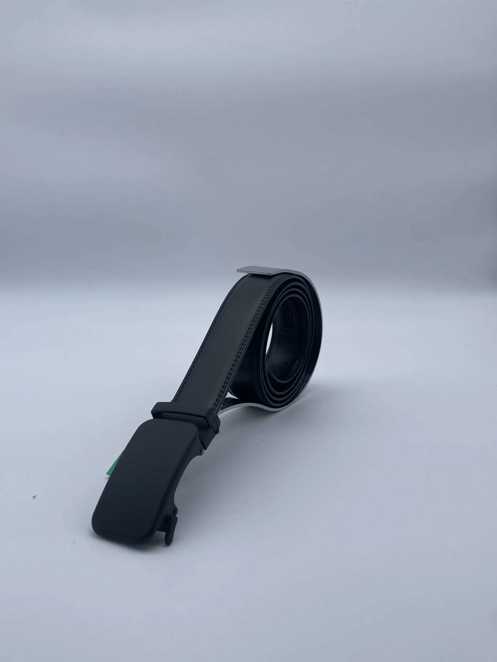 Ceinture automatique noire Cesare - Vue inclinée