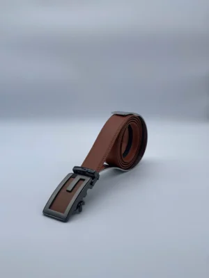 Vue latérale de la ceinture automatique Fabio pour homme