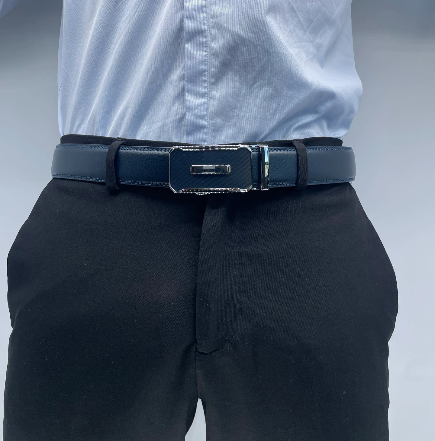 Mise en situation de la ceinture Mario portée